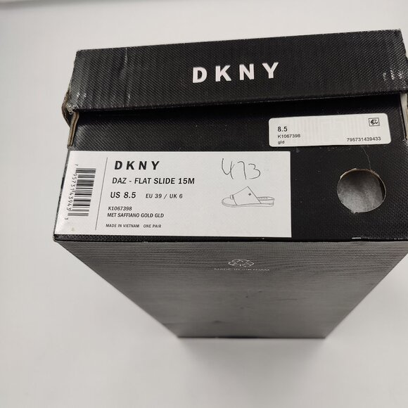 DKNY Daz Sandals Women's Size 8.5, Gold - Picture 8 of 8